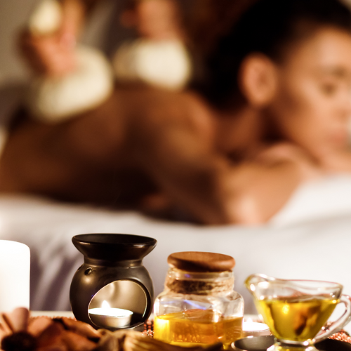 Aromaöl Massage